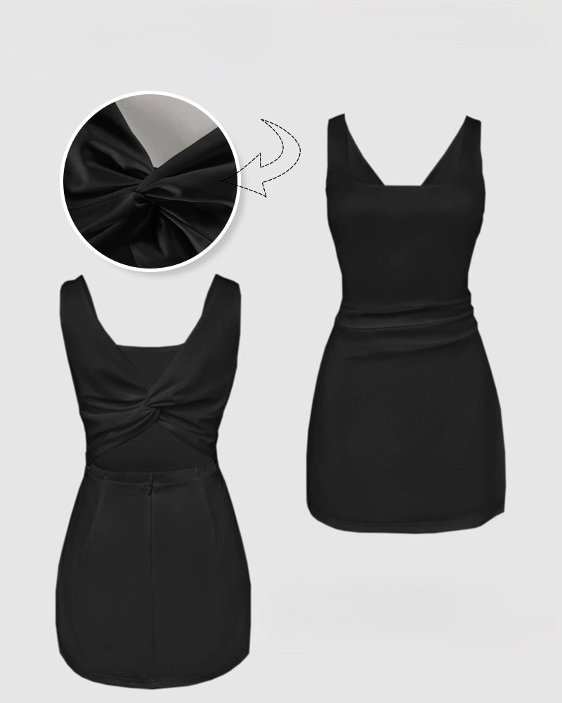 VESTIDO DE DOS PIEZAS CON SHORT