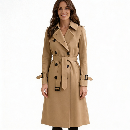 ABRIGO TRENCH CLÁSICO