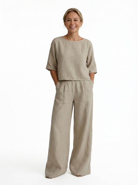 CONJUNTO INFORMAL DE LINO